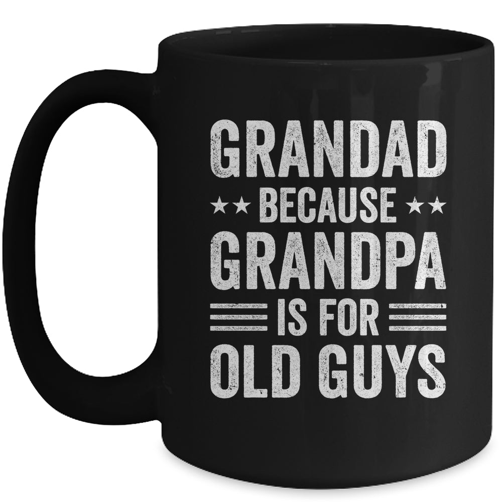 Funny Grandad Art For Grandpa From Grandkids Father's Day Mug | teecentury