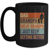 Funny Great Grandpa For Fathers Day Retro Mug | teecentury