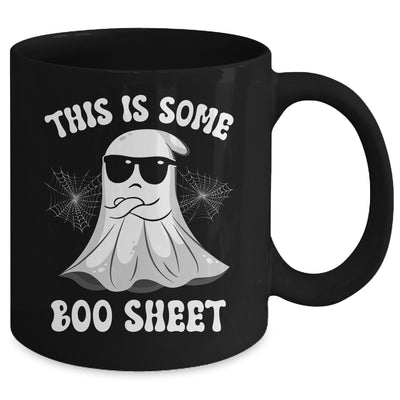 Funny Halloween Boo Ghost Costume This Is Some Boo Sheet Mug | teecentury