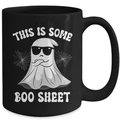 Funny Halloween Boo Ghost Costume This Is Some Boo Sheet Mug | teecentury