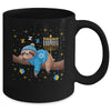 Funny Hanukkah Sloth Jewish Chanukah Sleeping Happy Hanukkah Mug | teecentury