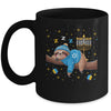 Funny Hanukkah Sloth Jewish Chanukah Sleeping Happy Hanukkah Mug | teecentury