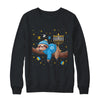 Funny Hanukkah Sloth Jewish Chanukah Sleeping Happy Hanukkah Shirt & Sweatshirt | teecentury