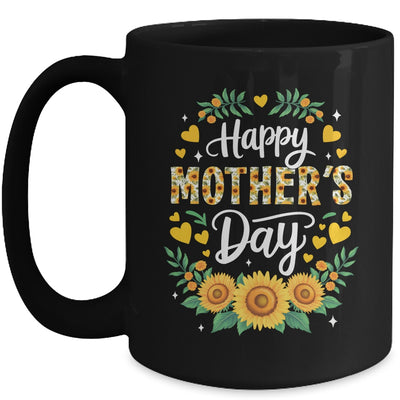 Funny Happy Mothers Day Cute Floral For Women Mom Grandma Mug | teecentury