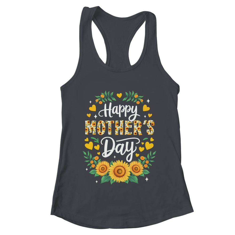 Funny Happy Mothers Day Cute Floral For Women Mom Grandma Shirt & Tank Top | teecentury