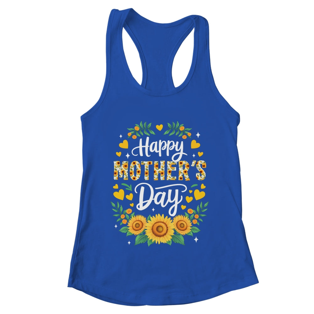 Funny Happy Mothers Day Cute Floral For Women Mom Grandma Shirt & Tank Top | teecentury