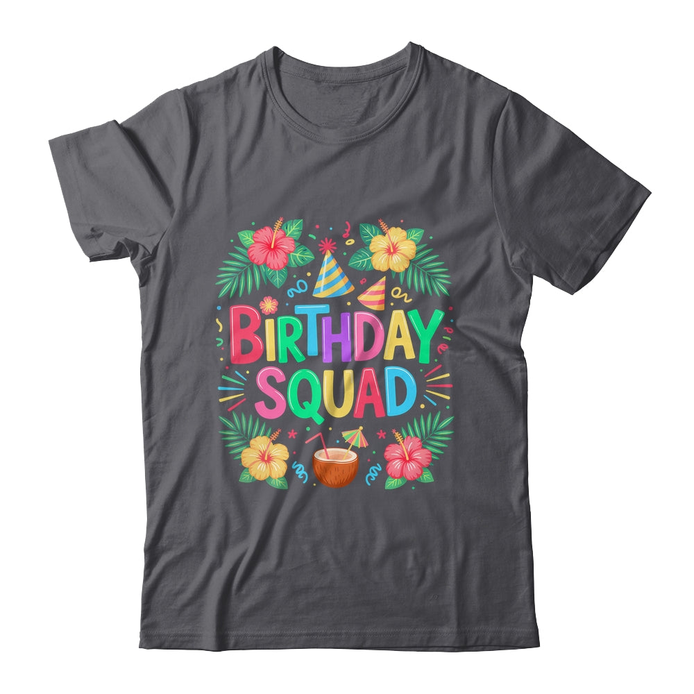 Funny Hawaii Birthday Squad Party Aloha Hawaiian Family Shirt & Tank Top | teecentury