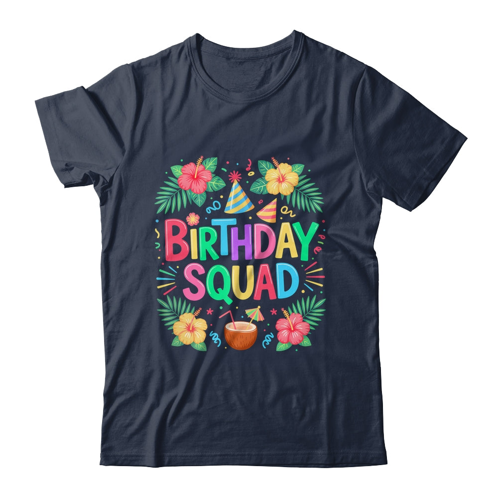 Funny Hawaii Birthday Squad Party Aloha Hawaiian Family Shirt & Tank Top | teecentury