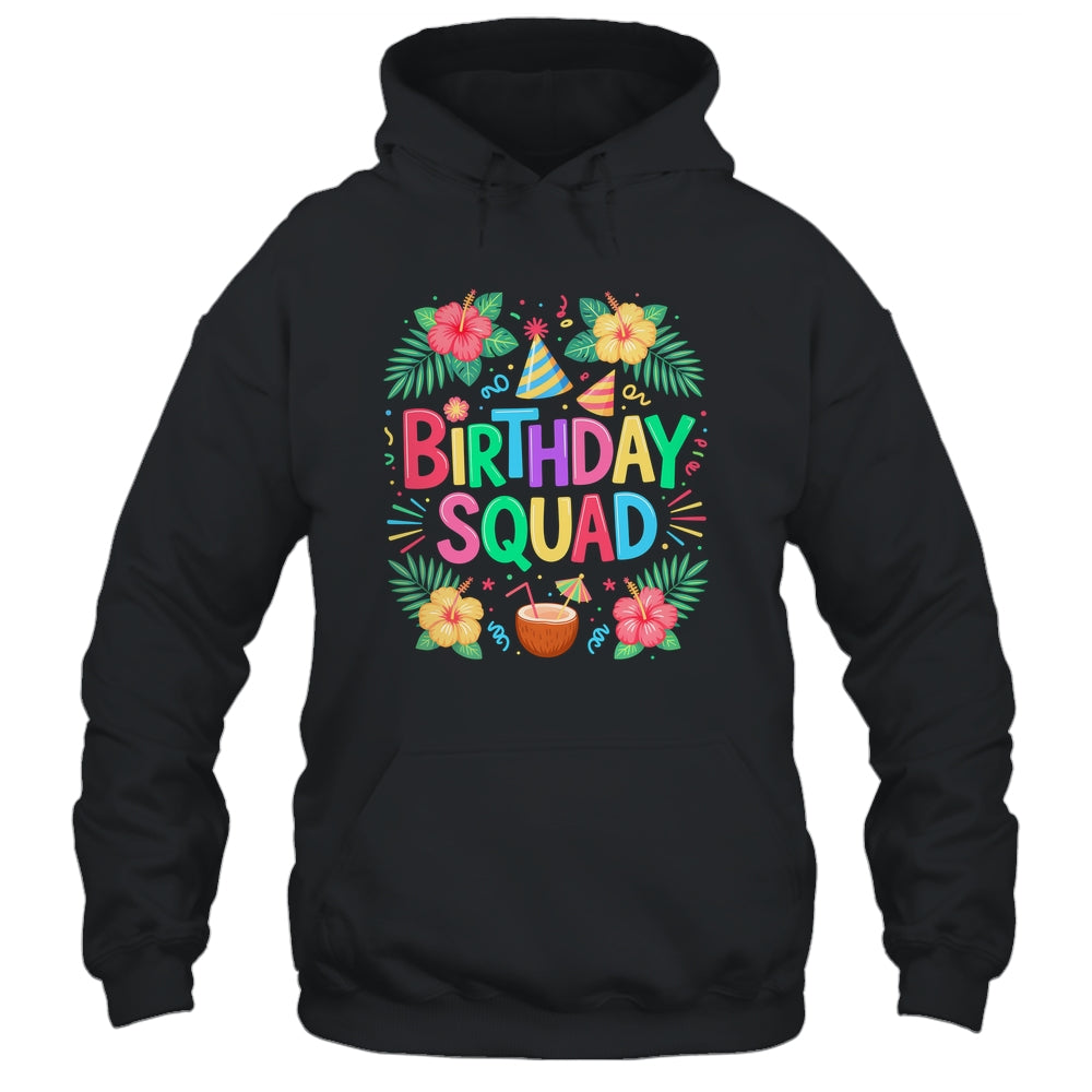 Funny Hawaii Birthday Squad Party Aloha Hawaiian Family Shirt & Tank Top | teecentury