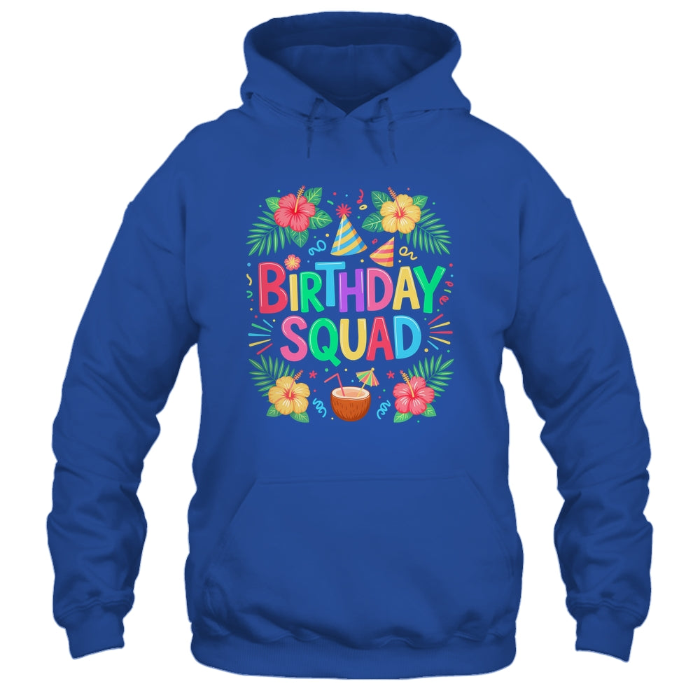Funny Hawaii Birthday Squad Party Aloha Hawaiian Family Shirt & Tank Top | teecentury