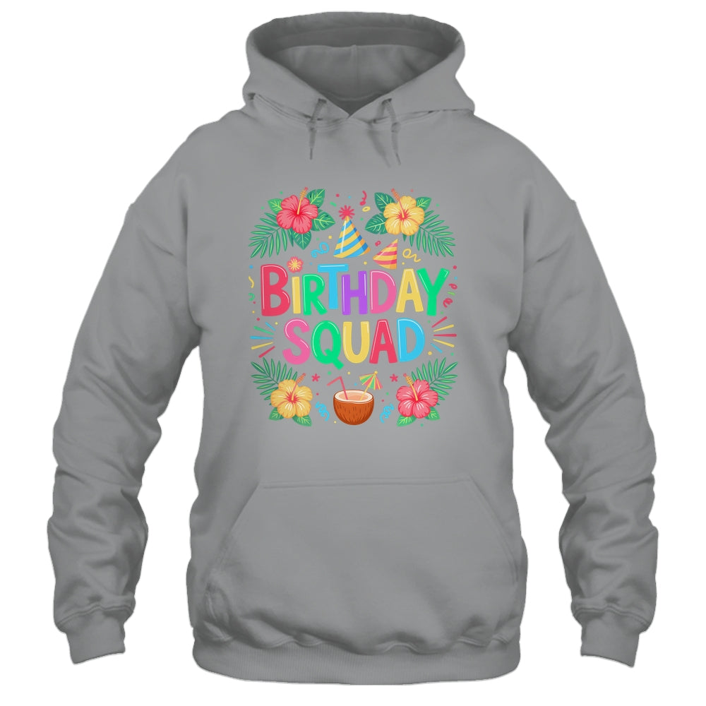 Funny Hawaii Birthday Squad Party Aloha Hawaiian Family Shirt & Tank Top | teecentury