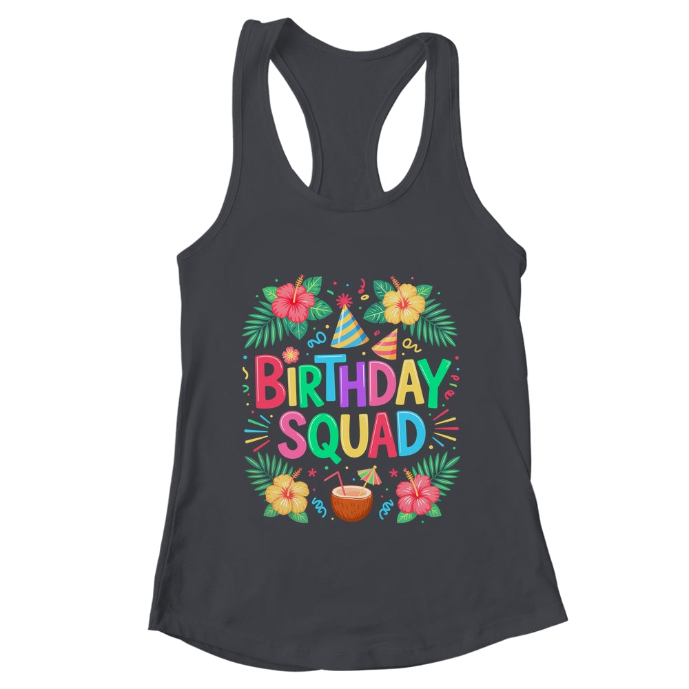 Funny Hawaii Birthday Squad Party Aloha Hawaiian Family Shirt & Tank Top | teecentury