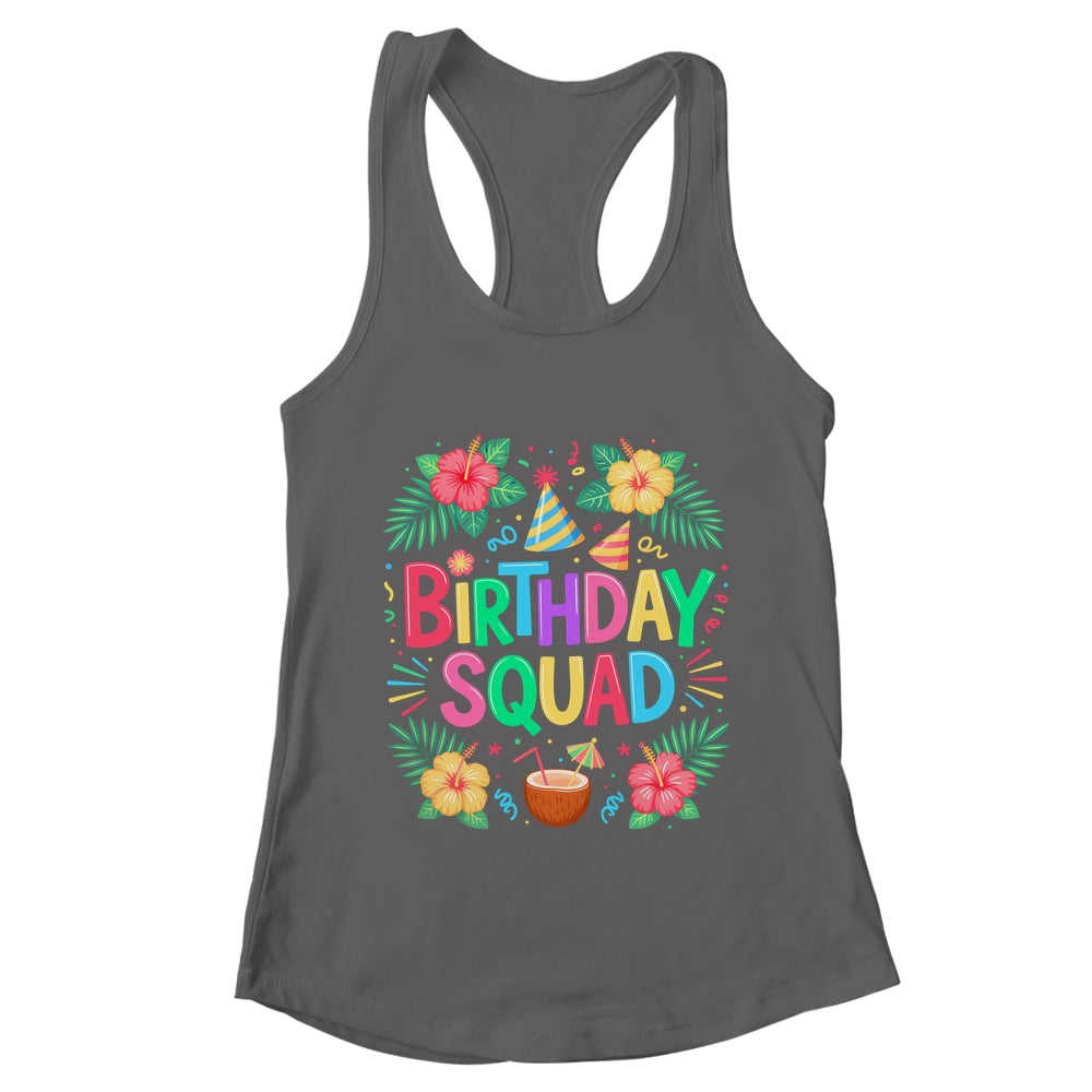 Funny Hawaii Birthday Squad Party Aloha Hawaiian Family Shirt & Tank Top | teecentury