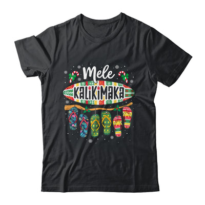Funny Hawaiian Christmas Mele Kalikimaka Surf Board Shirt & Sweatshirt | teecentury