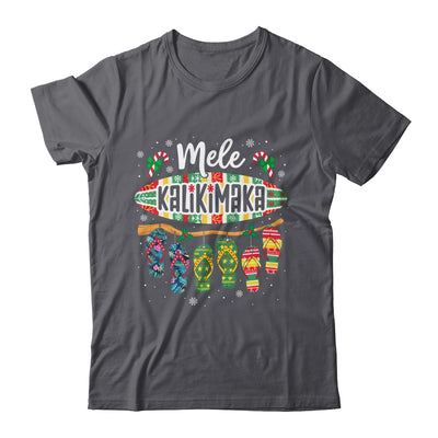 Funny Hawaiian Christmas Mele Kalikimaka Surf Board Shirt & Sweatshirt | teecentury