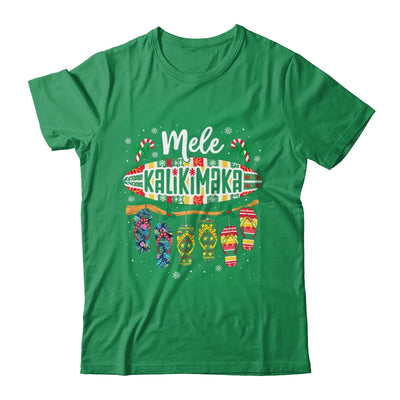 Funny Hawaiian Christmas Mele Kalikimaka Surf Board Shirt & Sweatshirt | teecentury