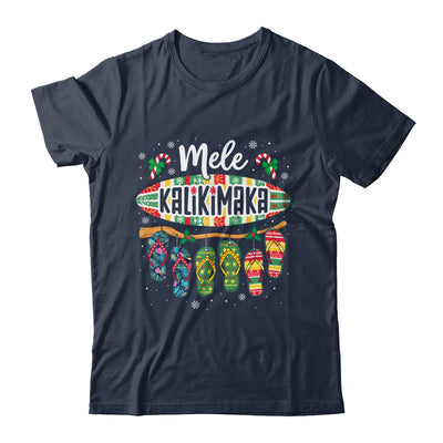 Funny Hawaiian Christmas Mele Kalikimaka Surf Board Shirt & Sweatshirt | teecentury