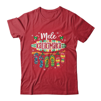 Funny Hawaiian Christmas Mele Kalikimaka Surf Board Shirt & Sweatshirt | teecentury
