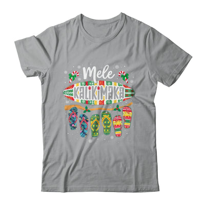 Funny Hawaiian Christmas Mele Kalikimaka Surf Board Shirt & Sweatshirt | teecentury