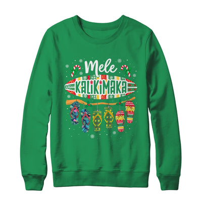 Funny Hawaiian Christmas Mele Kalikimaka Surf Board Shirt & Sweatshirt | teecentury
