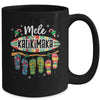 Funny Hawaiian Christmas Mele Kalikimaka Surf Board Mug | teecentury