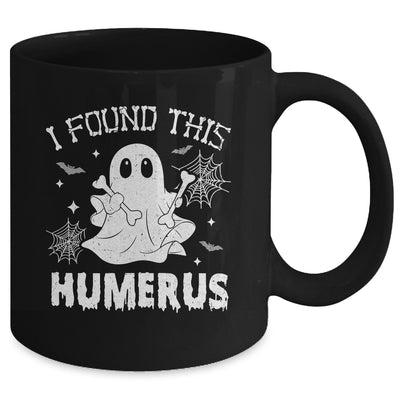 Funny I Found This Humerus Boo Ghost Halloween Costume Mug | teecentury