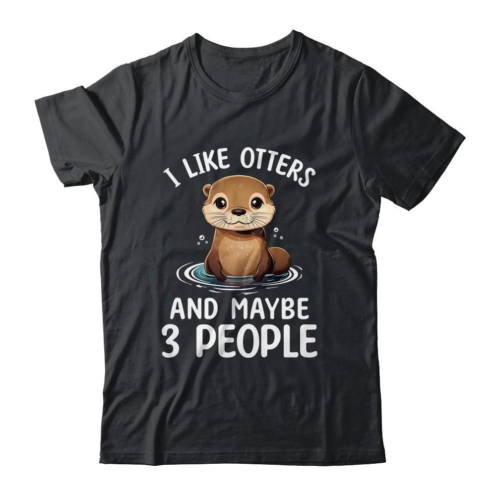 Funny I Like Otter Lover For Men Women Girls Kids Animal Shirt & Tank Top | teecentury