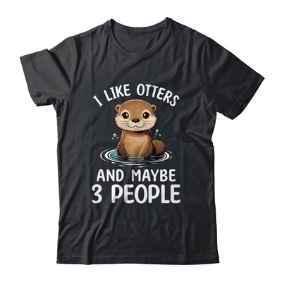 Funny I Like Otter Lover For Men Women Girls Kids Animal Shirt & Tank Top | teecentury