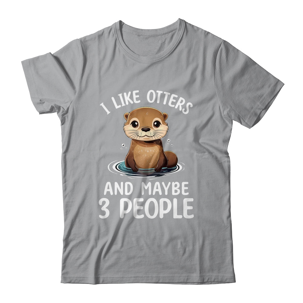 Funny I Like Otter Lover For Men Women Girls Kids Animal Shirt & Tank Top | teecentury
