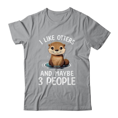 Funny I Like Otter Lover For Men Women Girls Kids Animal Shirt & Tank Top | teecentury