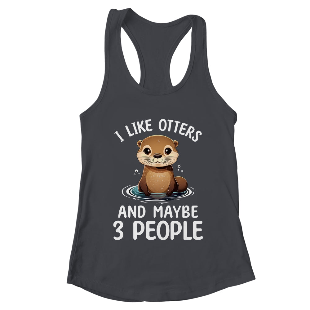 Funny I Like Otter Lover For Men Women Girls Kids Animal Shirt & Tank Top | teecentury