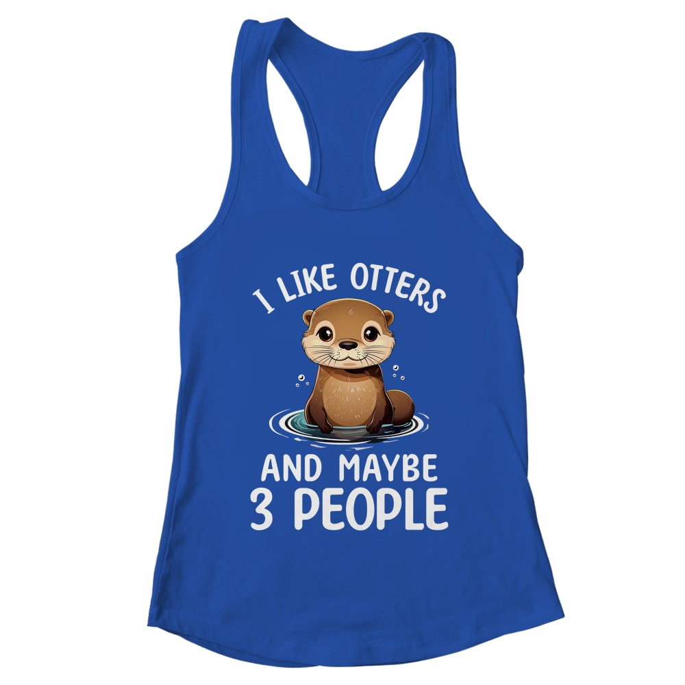 Funny I Like Otter Lover For Men Women Girls Kids Animal Shirt & Tank Top | teecentury