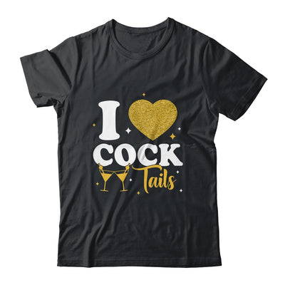 Funny I Love Cocktails I Heart Cocktails Drinking Pun Shirt & Tank Top | teecentury