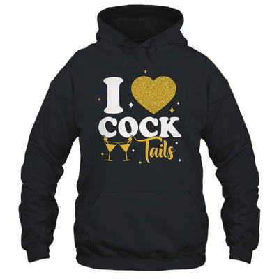 Funny I Love Cocktails I Heart Cocktails Drinking Pun Shirt & Tank Top | teecentury
