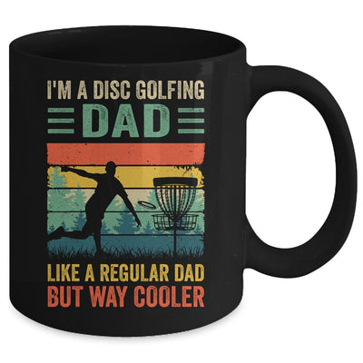 Funny I'm A Disc Golfing Dad Fathers Day Disc Golf Vintage Mug | teecentury