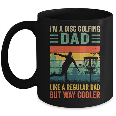 Funny I'm A Disc Golfing Dad Fathers Day Disc Golf Vintage Mug | teecentury