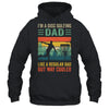 Funny I'm A Disc Golfing Dad Fathers Day Disc Golf Vintage Shirt & Hoodie | teecentury