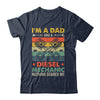 Funny Im A Dad Diesel Mechanic Auto Garage Fathers Day Retro Shirt & Hoodie | teecentury