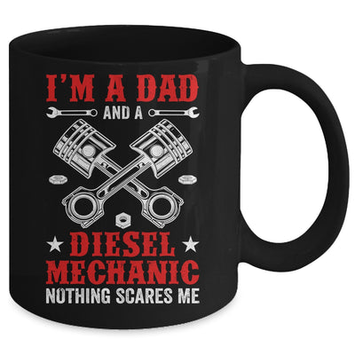 Funny Im A Dad Diesel Mechanic Men Auto Garage Fathers Day Mug | teecentury