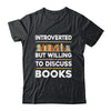 Funny Introverted Bookworm Art For Men Women Book Reading Shirt & Tank Top | teecentury