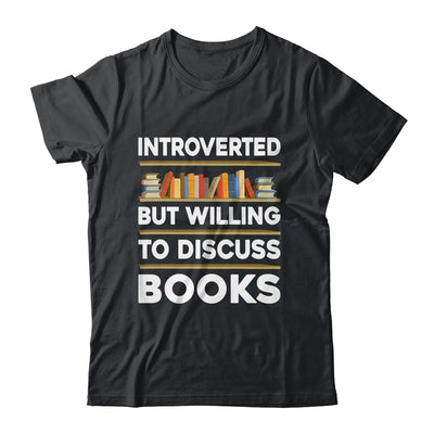 Funny Introverted Bookworm Art For Men Women Book Reading Shirt & Tank Top | teecentury