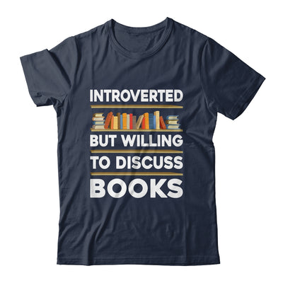 Funny Introverted Bookworm Art For Men Women Book Reading Shirt & Tank Top | teecentury