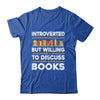Funny Introverted Bookworm Art For Men Women Book Reading Shirt & Tank Top | teecentury