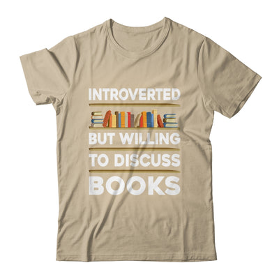 Funny Introverted Bookworm Art For Men Women Book Reading Shirt & Tank Top | teecentury