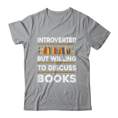 Funny Introverted Bookworm Art For Men Women Book Reading Shirt & Tank Top | teecentury