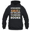 Funny Introverted Bookworm Art For Men Women Book Reading Shirt & Tank Top | teecentury