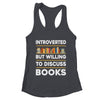Funny Introverted Bookworm Art For Men Women Book Reading Shirt & Tank Top | teecentury