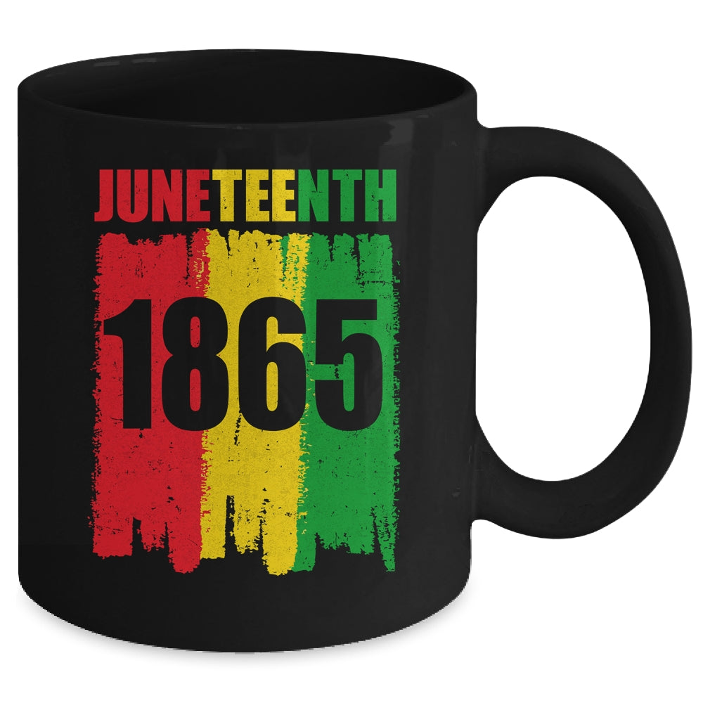 Funny Juneteenth 1865 African Freedom Men Women Boy Girl Mug | teecentury