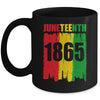 Funny Juneteenth 1865 African Freedom Men Women Boy Girl Mug | teecentury