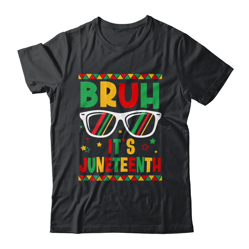 Funny Juneteenth Boys Girls Bruh It's Juneteenth 1865 Shirt & Tank Top | teecentury